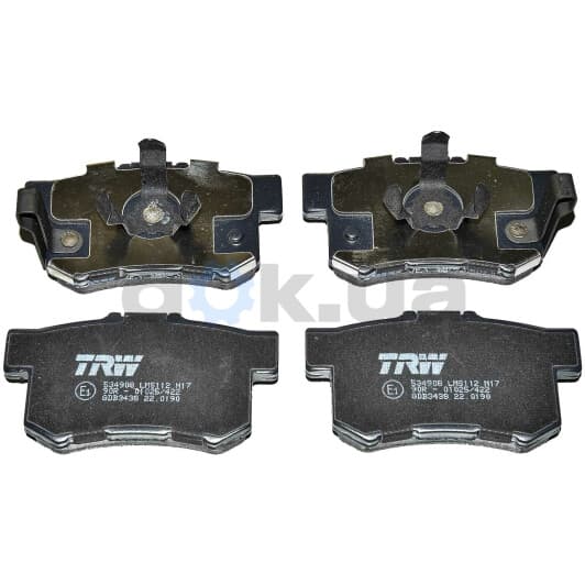 GDB3438 TRW Гальмівні колодки