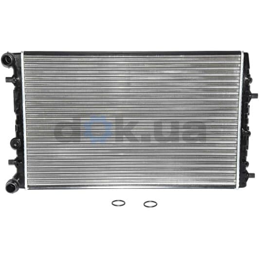 76002006 Van Wezel Радиатор охлаждения двигателя