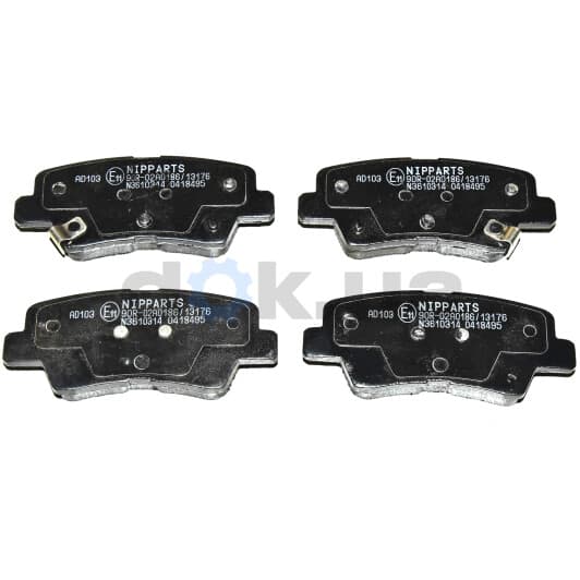 N3610314 Nipparts Тормозные колодки