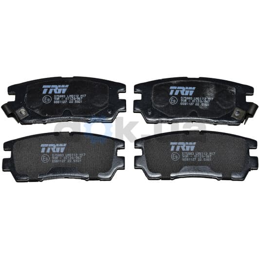 GDB1127 TRW Тормозные колодки