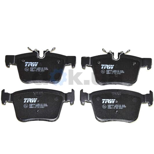 GDB2110 TRW Тормозные колодки