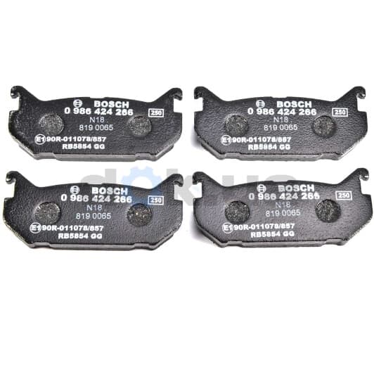 0 986 424 266 Bosch Гальмівні колодки