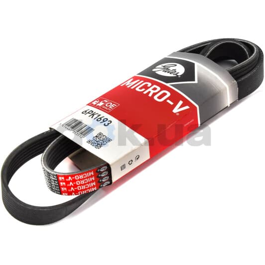 6PK1693 Gates Поліклиновий ремінь