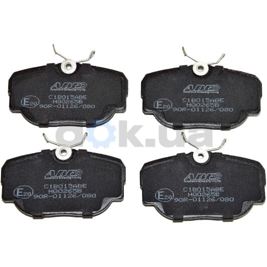 C1B015ABE ABE Тормозные колодки