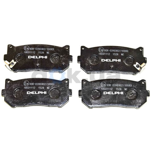 LP1528 Delphi Тормозные колодки
