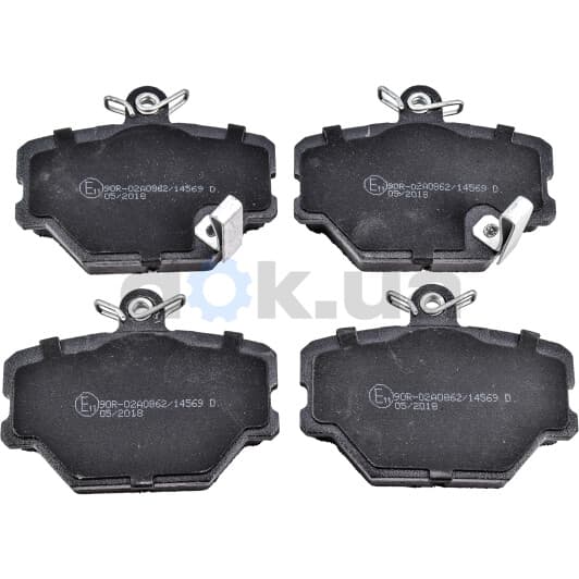 55390 Asam Тормозные колодки