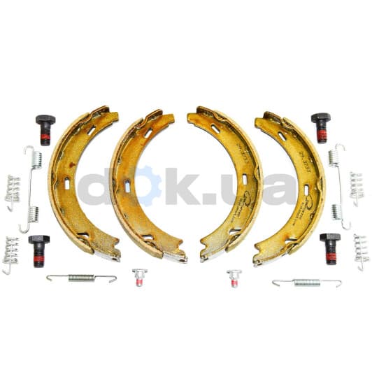 02.35.006 Trucktec Automotive Колодки ручника