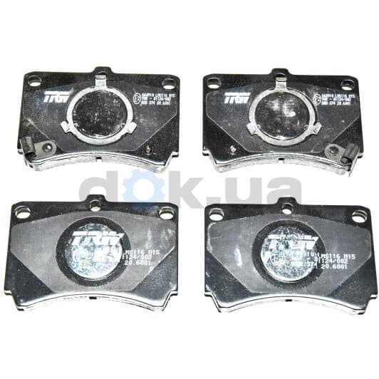 GDB374 TRW Тормозные колодки для Mazda 323