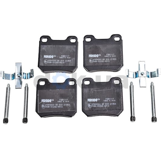 FDB1117 Ferodo Гальмівні колодки