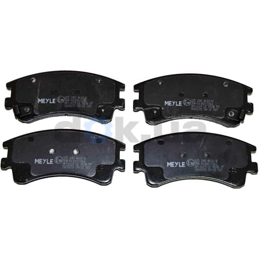 025 240 4618/W Meyle Гальмівні колодки для Mazda 6