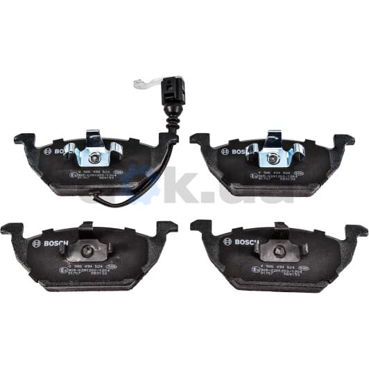 0 986 494 524 Bosch Тормозные колодки