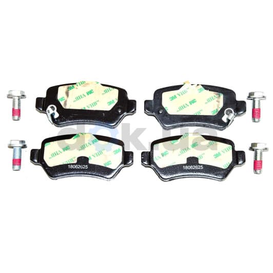 LP1717 Delphi Тормозные колодки