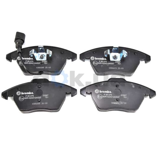 P 85 075 Brembo Гальмівні колодки