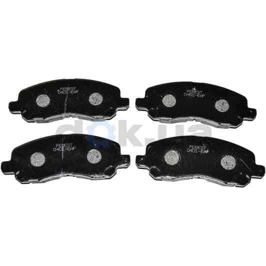 0401EAF Febest Тормозные колодки