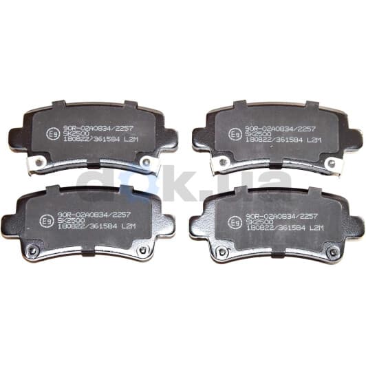 05P1584 LPR Гальмівні колодки