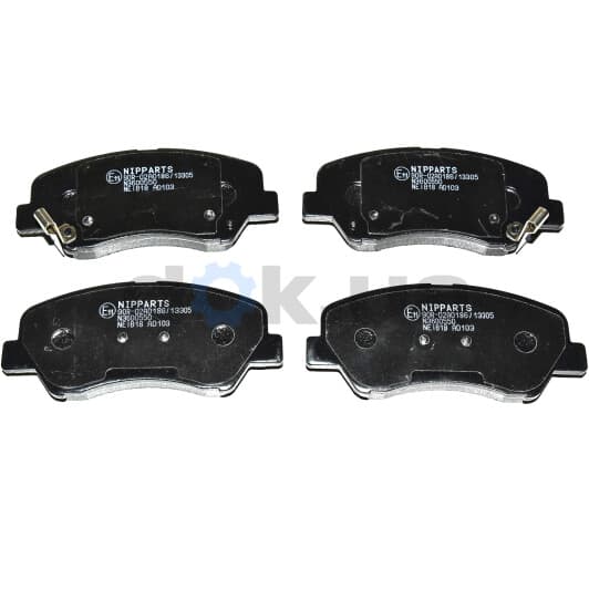 N3600550 Nipparts Гальмівні колодки