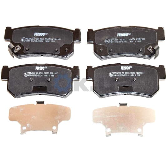FDB1937 Ferodo Тормозные колодки