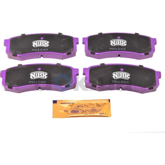 PN1243 NiBK Тормозные колодки