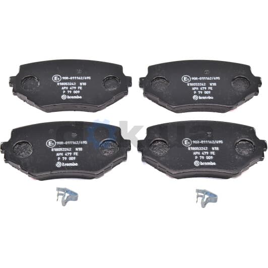 P 79 009 Brembo Тормозные колодки