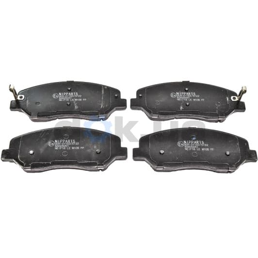 N3605051 Nipparts Тормозные колодки
