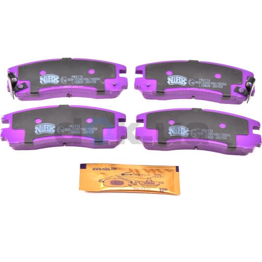 PN3174 NiBK Тормозные колодки