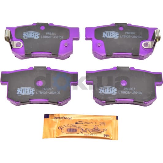 PN8397 NiBK Тормозные колодки