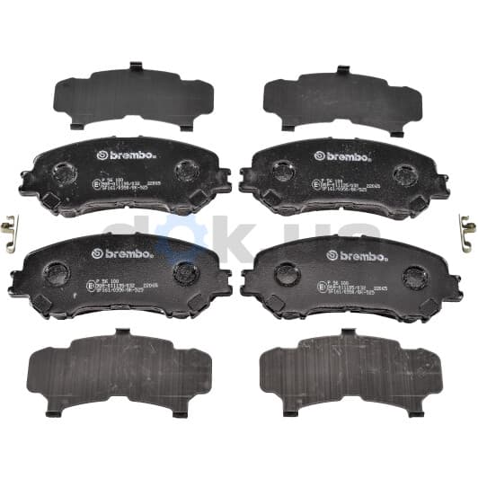 P56100 Brembo Тормозные колодки