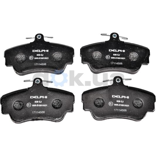 LP639 Delphi Тормозные колодки