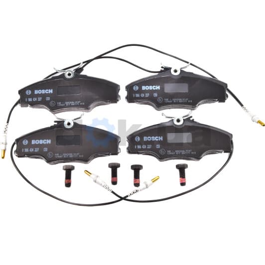 0 986 424 227 Bosch Гальмівні колодки для Peugeot 406