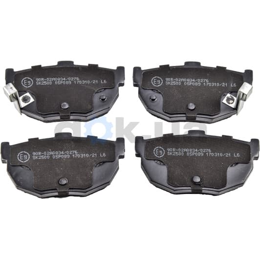 05P089 LPR Гальмівні колодки
