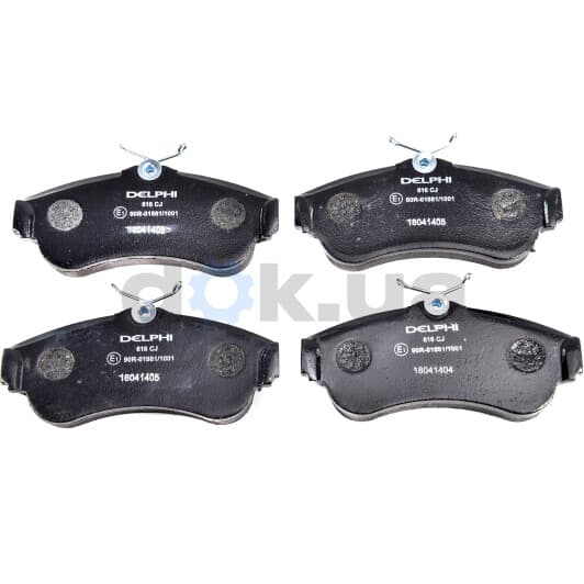 LP616 Delphi Гальмівні колодки