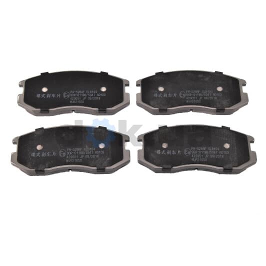 PA-528AF Japanparts Тормозные колодки