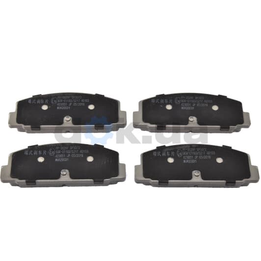 PP-302AF Japanparts Гальмівні колодки