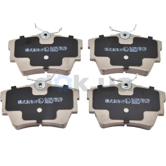PP-109AF Japanparts Тормозные колодки