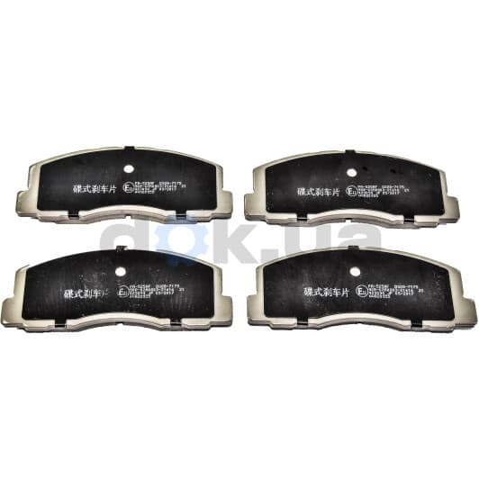 PA-525AF Japanparts Гальмівні колодки