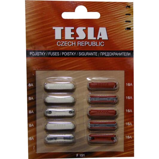 Набор предохранителей Tesla f151 FC 10 шт.