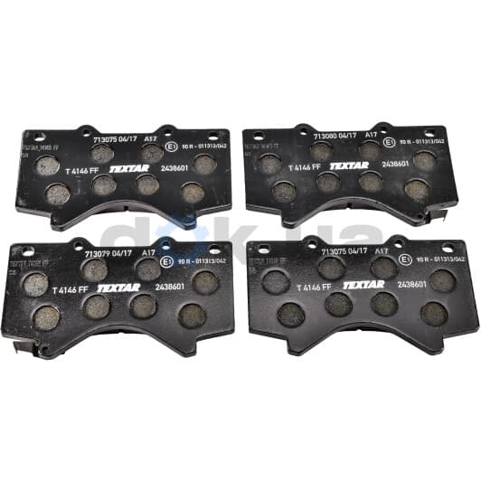 2438601 Textar Тормозные колодки