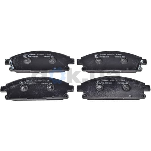 P 56 040 Brembo Гальмівні колодки