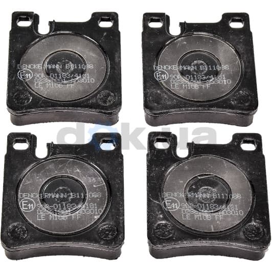 B111088 Denckermann Гальмівні колодки