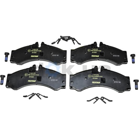 2915301 Textar Тормозные колодки