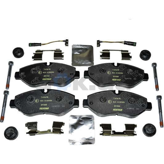 2919202 Textar Тормозные колодки