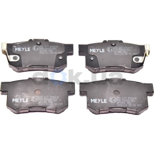 025 217 1914/W Meyle Тормозные колодки