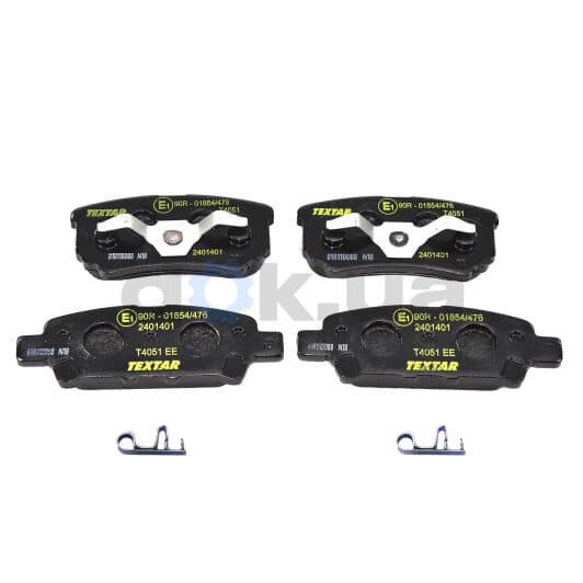 2401401 Textar Тормозные колодки