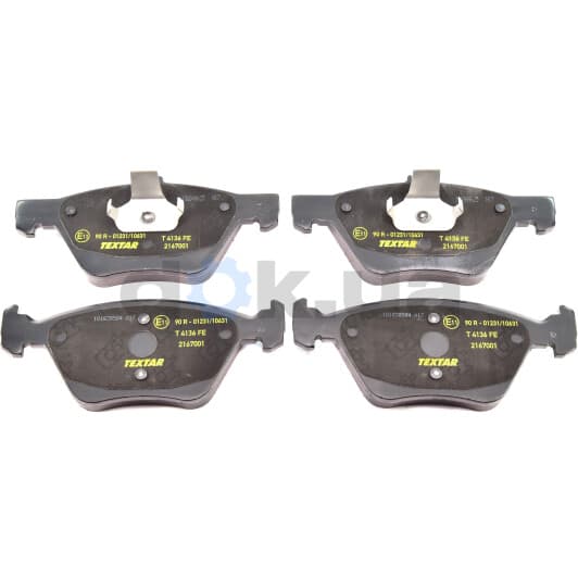 2167001 Textar Тормозные колодки