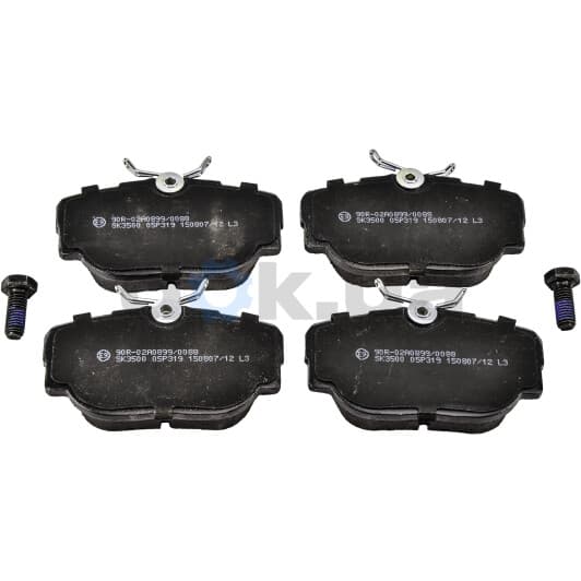 05P319 LPR Тормозные колодки для BMW 3 Series