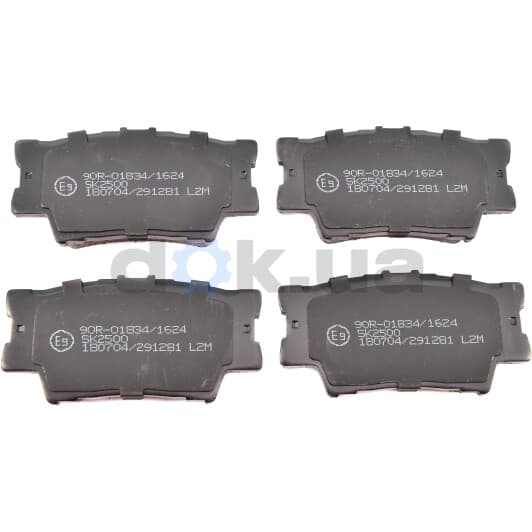 05P1281 LPR Тормозные колодки