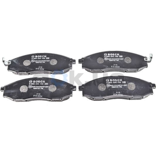 0 986 494 152 Bosch Гальмівні колодки