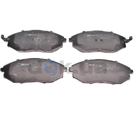 025 248 6417/W Meyle Гальмівні колодки для Chevrolet Epica