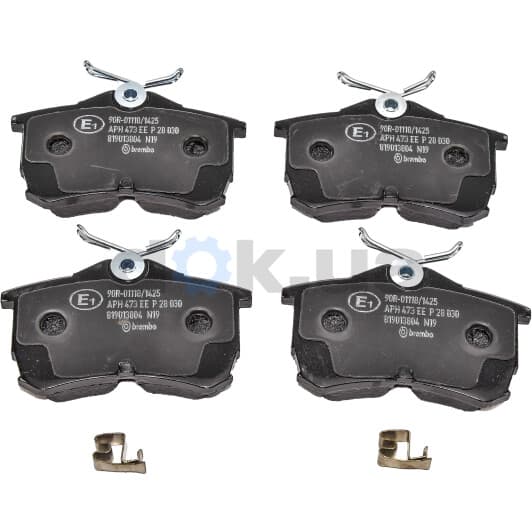 P 28 030 Brembo Тормозные колодки для Honda Accord