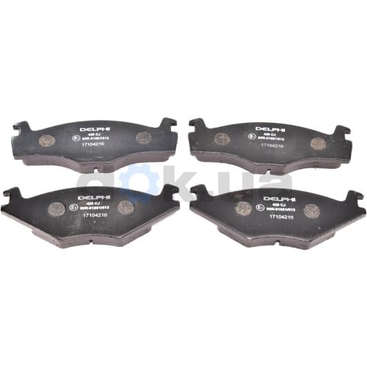 LP420 Delphi Гальмівні колодки